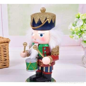 Wholesale Christmas decoration traditional wooden nutcracker soldiers